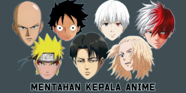 Mentahan Kepala Anime Beda Dimensi Png HD Terbaru