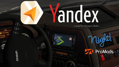 Yandex Navigator Night for ProMods v1.5