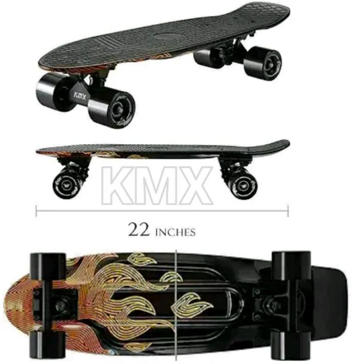 KMX Skateboards: 22-inch Mini Skating Board with Maximum Load of 118kg for Riders of Various Sizes