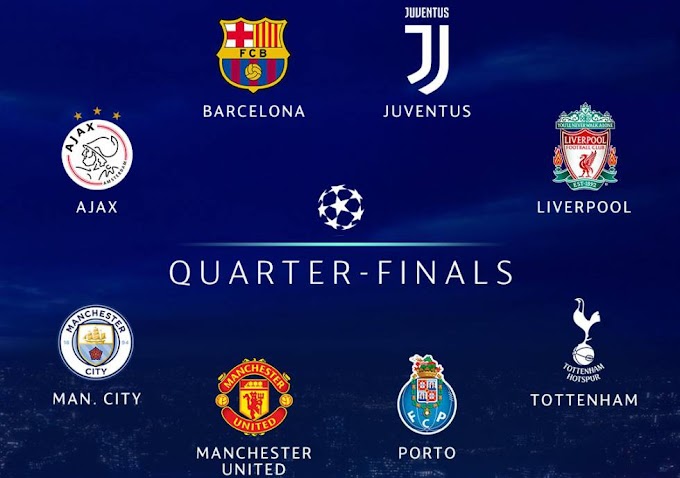 Quartas de final da UEFA Champions League são sorteados