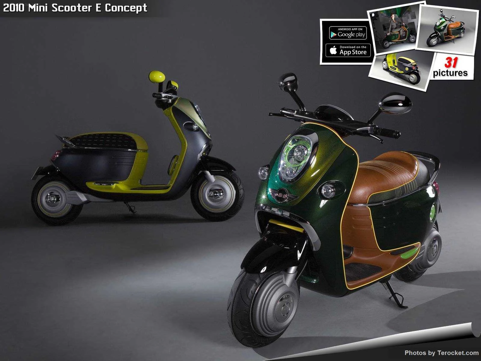 Hình ảnh xe ô tô Mini Scooter E Concept 2010 & nội ngoại thất