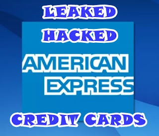 Free Leaked and Hacked Credit Card Amex With CVV, Security Code and Have Money