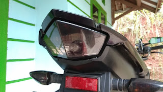 Cara membuat lampu rem motor berkedip