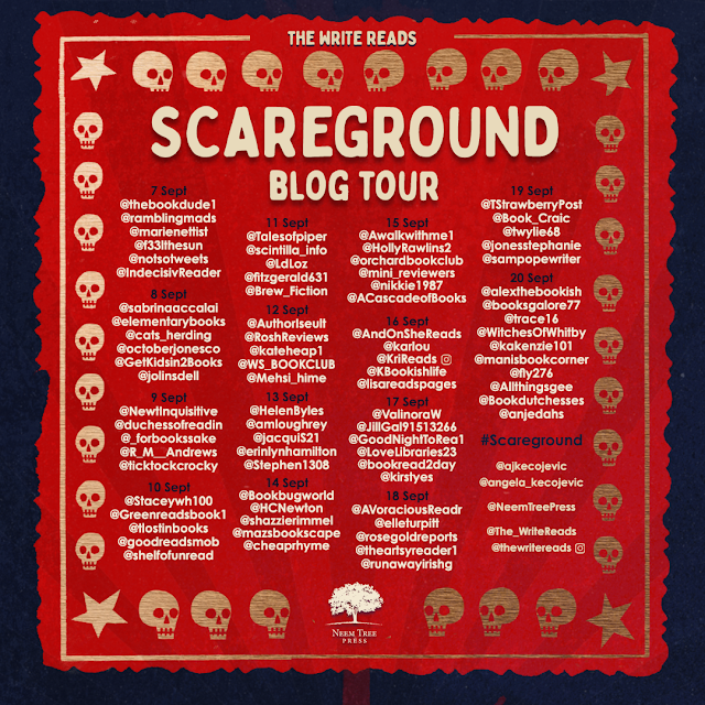 Book tour Scareground by Angela Kecojevic