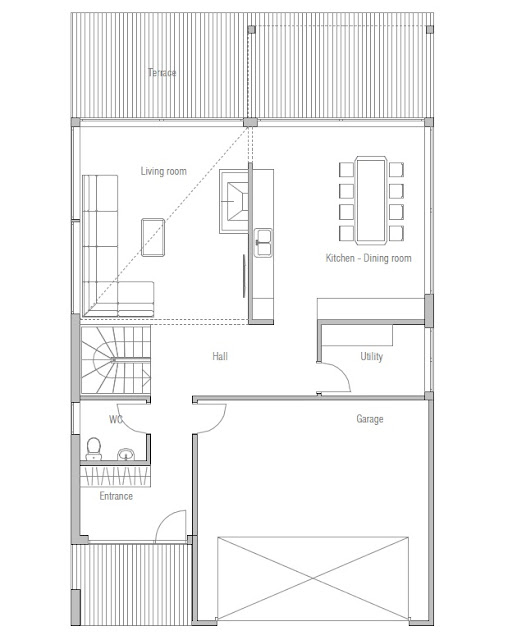 Modern Australian House Plan Ground Floor