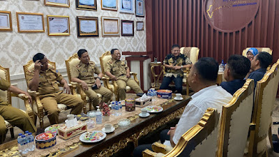 Bupati OKU Timur Terima Audensi Pengadilan Agama Martapura 