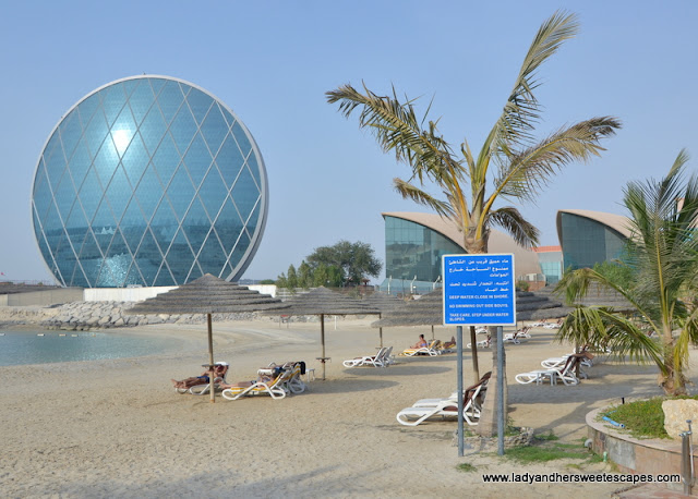 Al Raha Beach Hotel cabanas