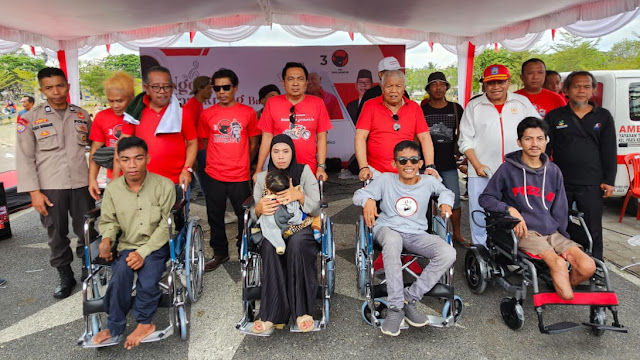 Rachmat Hidayat kembali salurkan seabrek bantuan untuk masyarakat Lombok Tengah