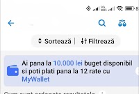 eMAG a crescut limita maximă My Wallet la 10.000 RON