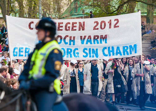 Chalmers Cortege 2013 i Göteborg