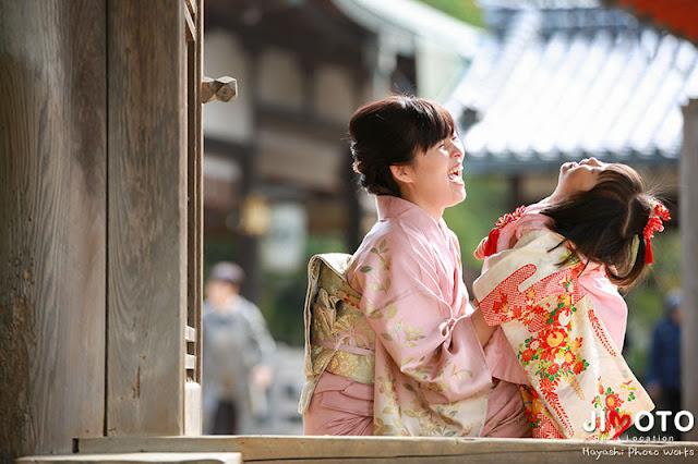 手向山八幡宮での七五三の出張撮影