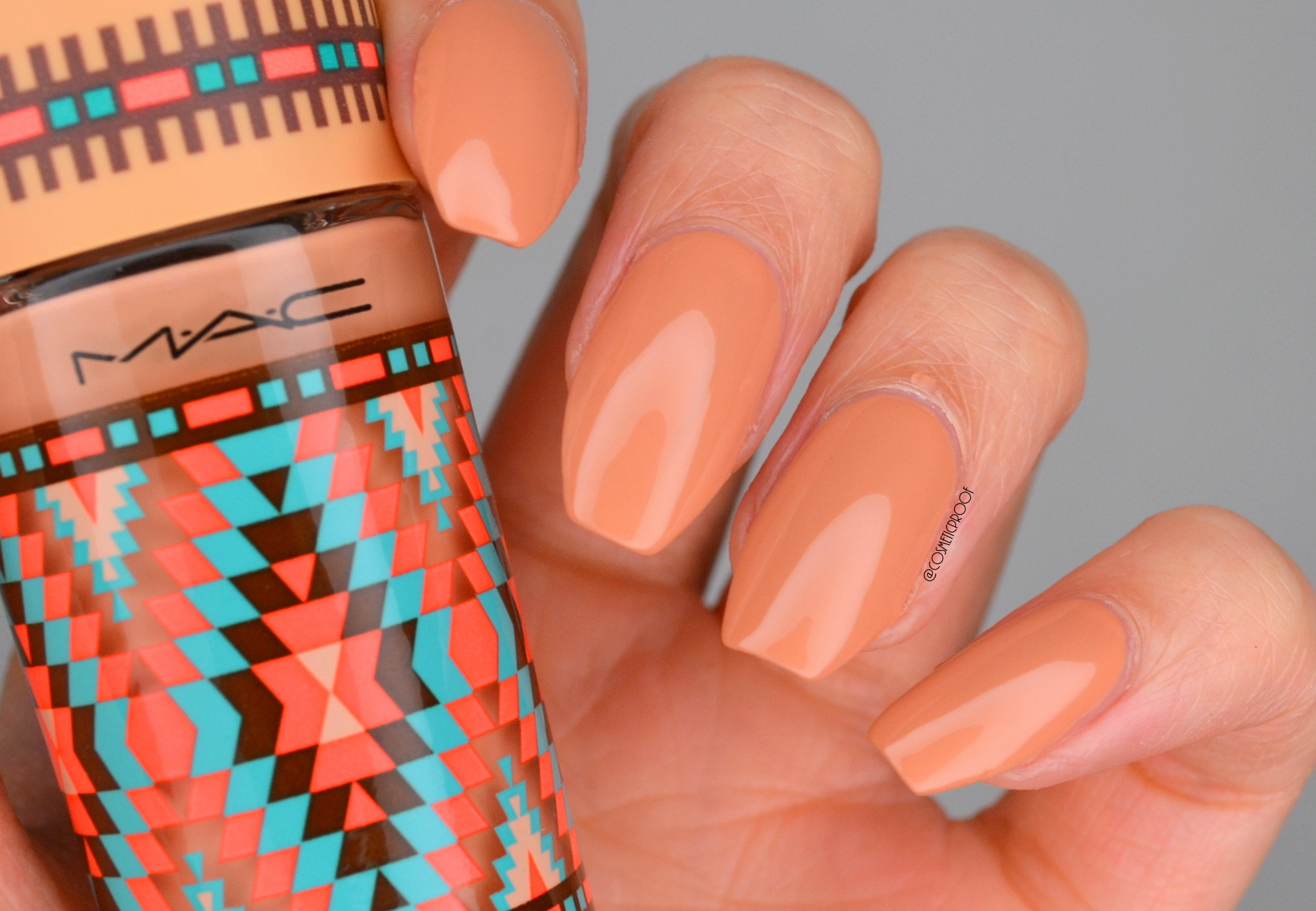 dessert pilfer hat NAILS | MAC Skin Swatch #MidWeekMani | Cosmetic Proof | Vancouver beauty,  nail art and lifestyle blog