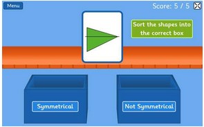 http://www.topmarks.co.uk/symmetry/symmetry-sorting