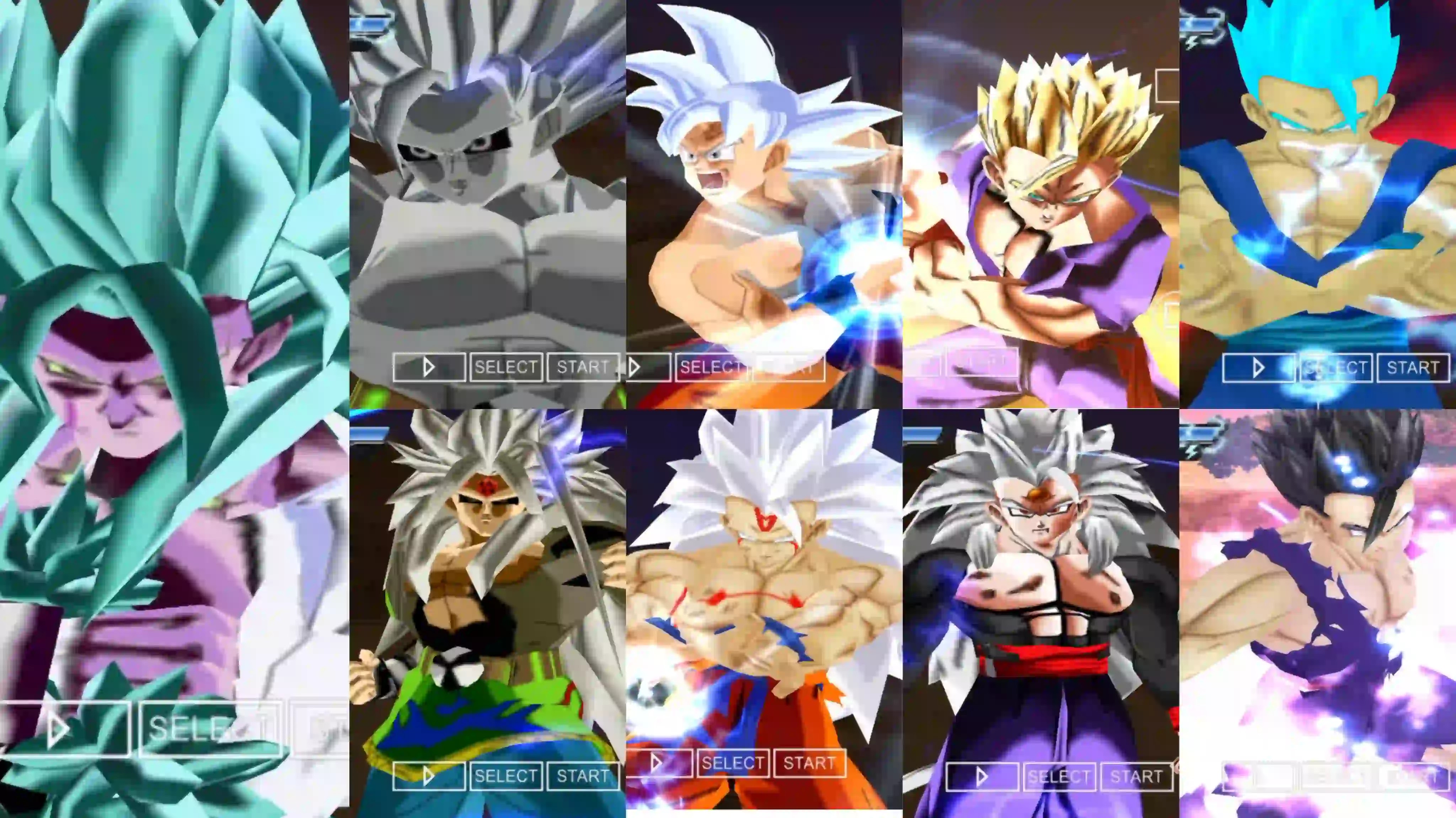 Dragon Ball Super Goku all Forms Transformation