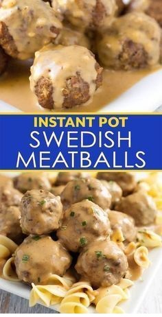 Instant Pot Swedish Meatballs