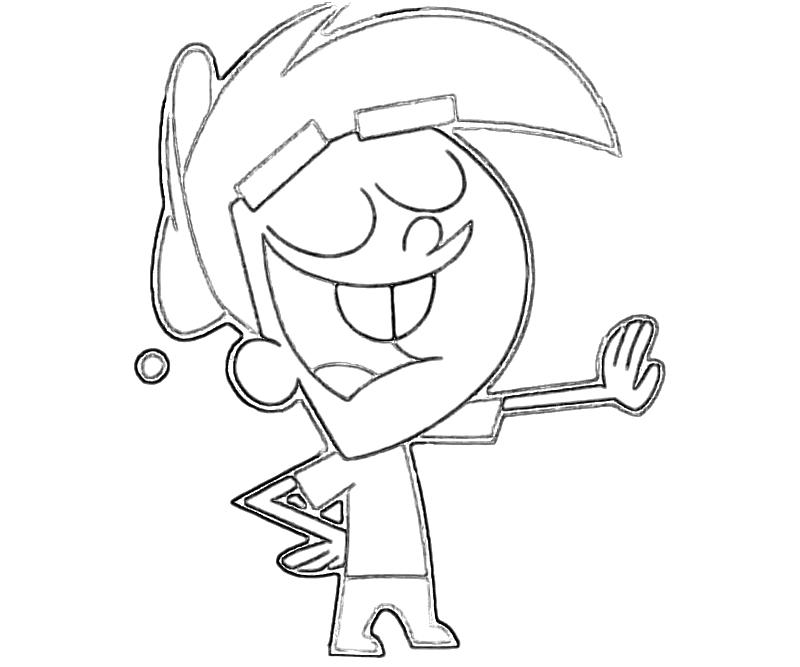 Fairly Oddparents Timmy Turner Action Mario