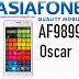 Spek Asiafone Oscar 9989 - Quadcore Layar 5 Inch IPS 600 ribuan