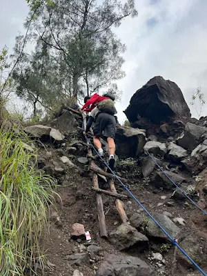 Torean route Mount Rinjani