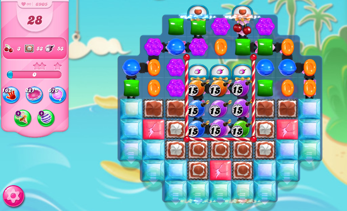 Candy Crush Saga level 6905