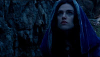 Merlin The Tears of Uther Pendragon screencaps images photos pictures screengrabs Morgana cloak Katie McGrath purple blue