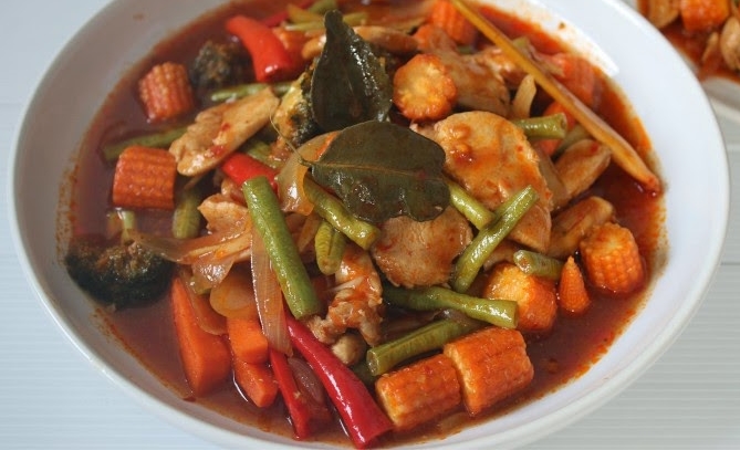 Resepi Ayam Masak Paprik Ala Thai Paling Sedap - Khazanah 