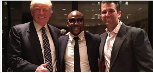 MAYWEATHER ANA KWA ANA NA TRUMP