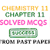chemistry 1st year mcqs Chapter 11 Reaction Kinetics