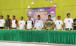 Turnamen Bulu Tangkis Se-Kabupaten Lampung Timur untuk memperingati Hari Sumpah Pemuda ke-95 tahun 2023.