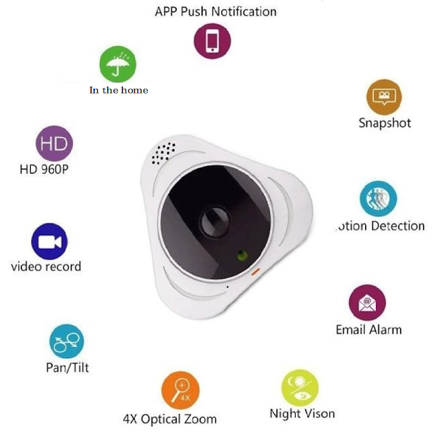 Camera IP VR YooSee VIP Siêu Nhỏ 360 Độ HD 960P Mini 