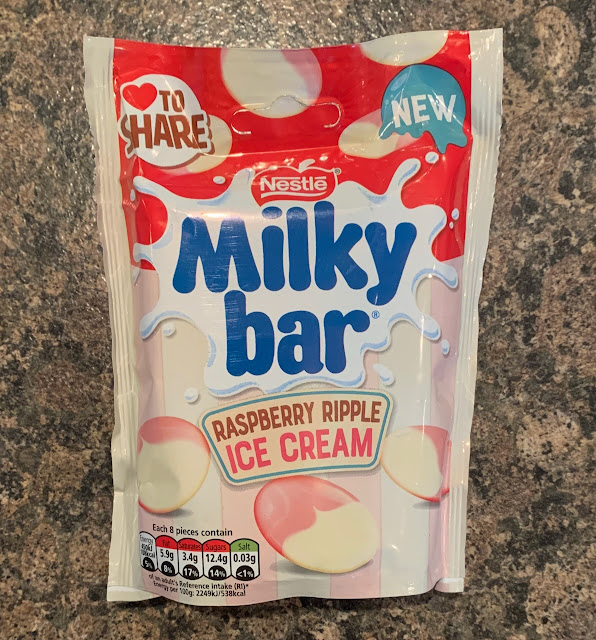 Nestle Milky Bar Raspberry Ripple Ice Cream