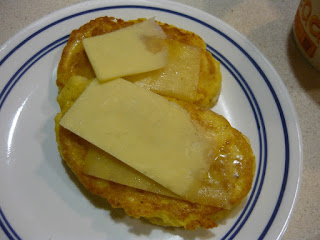 gluten patties with cheese