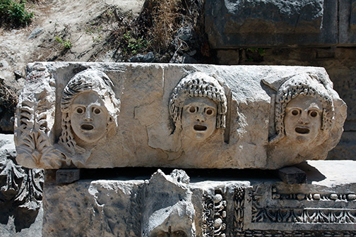 Masks, tombs and a theater: discovering ancient Myra