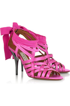 Lanvin’s hot pink women's dress shoes