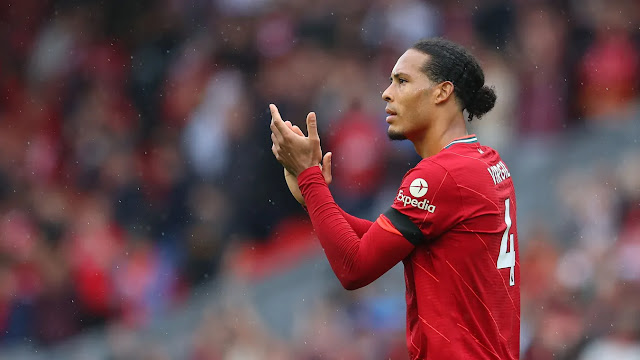 Liverpool defender Virgil Van Dijk could be crucial as Liverpool and Chelsea battle at Anfield