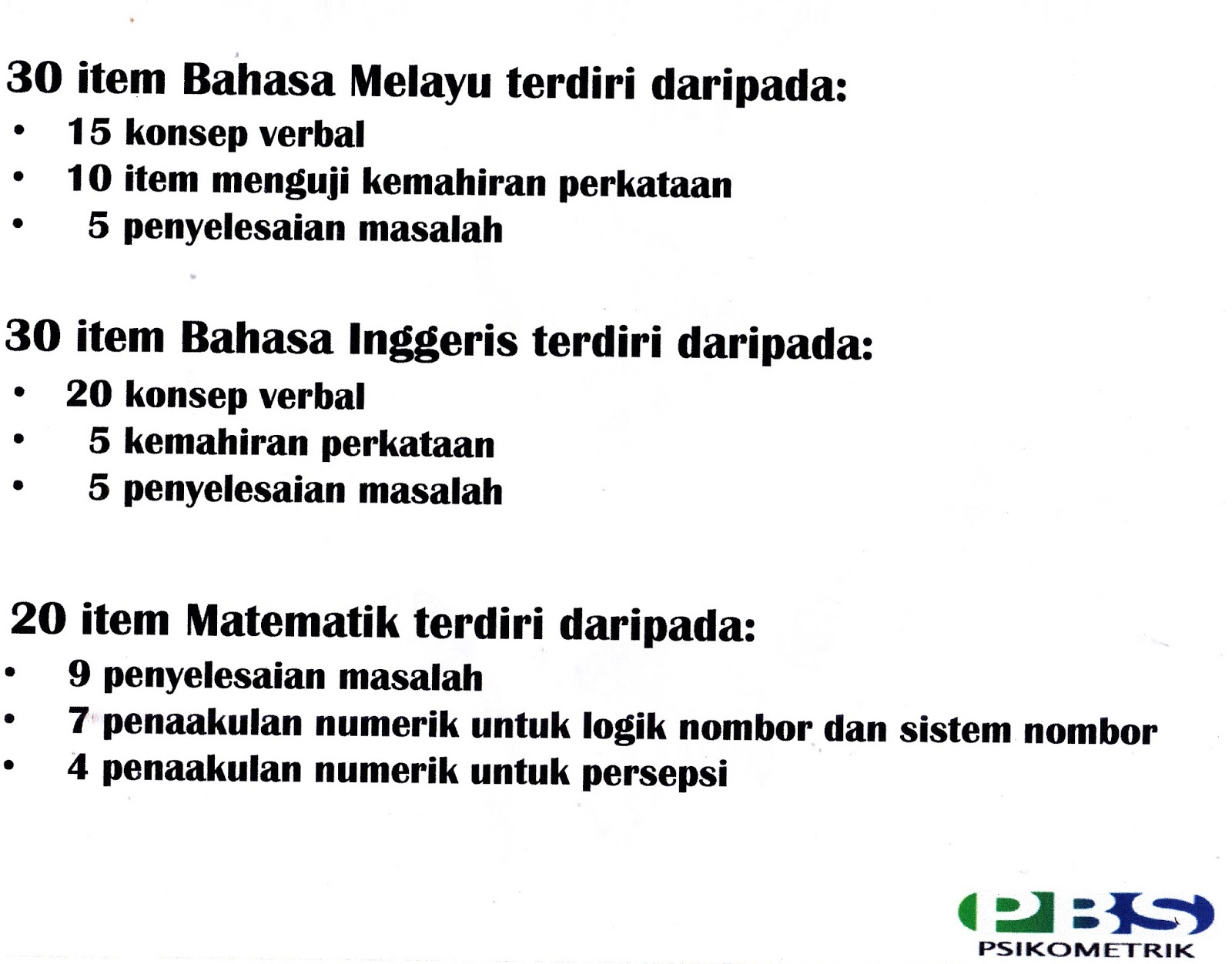 Contoh Soalan Ujian Psikometrik Guru Interim - Dzień Ojca