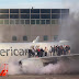 Evacuado avión de American Airlines que se incendió en Denver, Estados Unidos