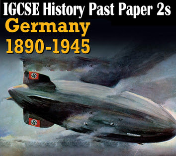 past gcse exams Germany 1890-1945