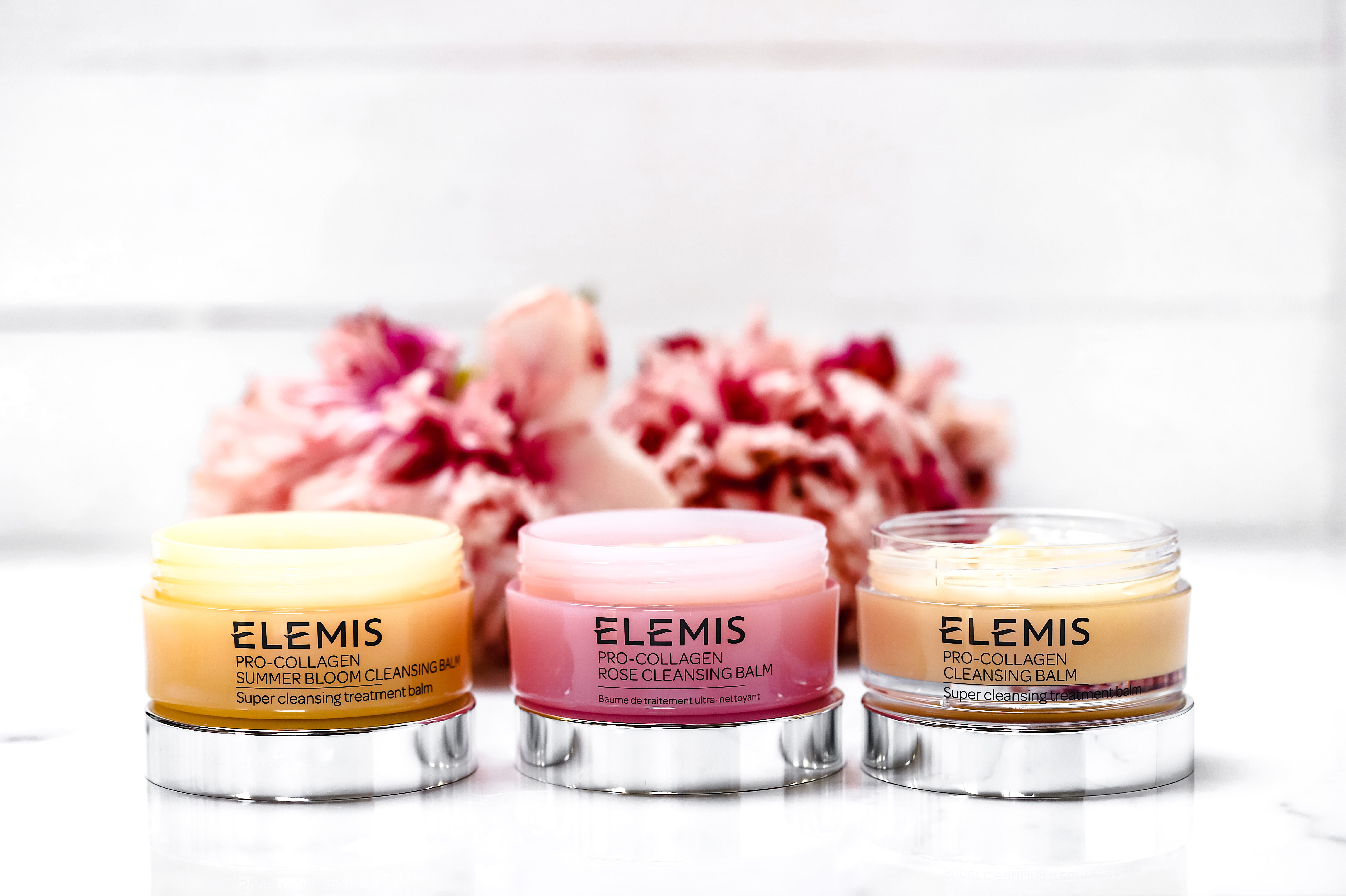 Elemis Pro Collagen Cleansing Balm Baume Démaquillant Summer Bloom Rose Original Comparatif