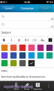 Tip cara menggunakan Blackberry Z10-4