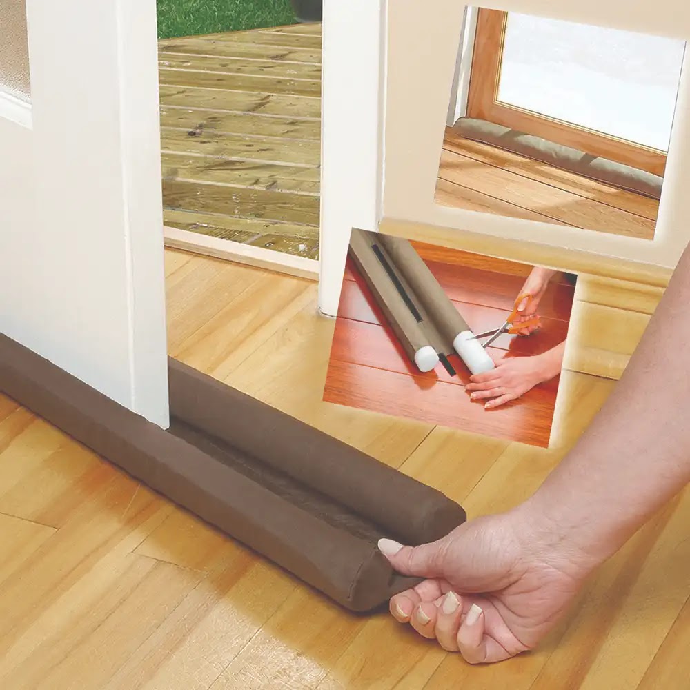 Twin Draft Door Windows Gap Guard Hown - store