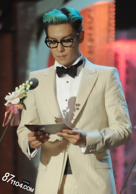 T.O.P at Paeksang Awards 2012