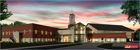 1118 - FBC Grand Prairie - Exterior (Night) - Final