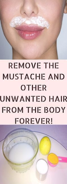 Remove The Mustache And Other Unwanted Hair From The Body Forever!