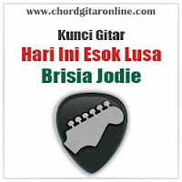 Chord Kunci Gitar Hari Ini Esok Lusa Brisia Jodie