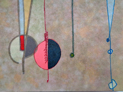 verna vogel studio new work paintings mid-century aesthetic