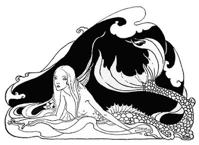 Mermaid by Dorothy Lathrop