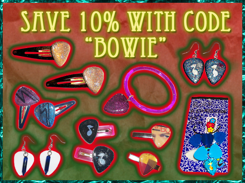 Save with code "Bowie"