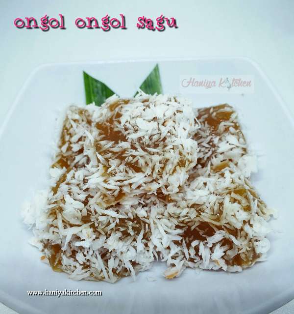 Resep Kue Ongol Ongol Sagu Gula Merah