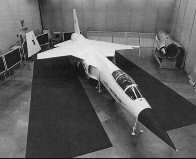 Lockheed X-27 Lancer mockup