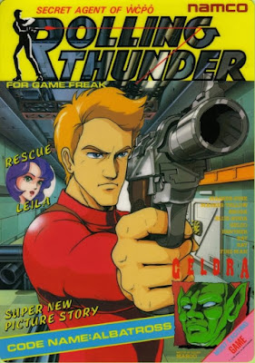 Portada videojuego Rolling Thunder